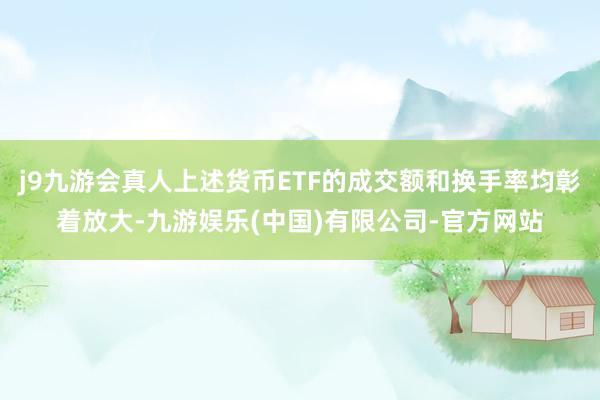 j9九游会真人上述货币ETF的成交额和换手率均彰着放大-九游娱乐(中国)有限公司-官方网站